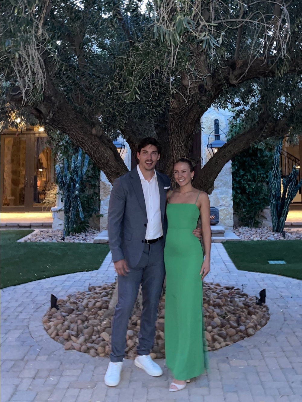 superdown Green Maxi Dress